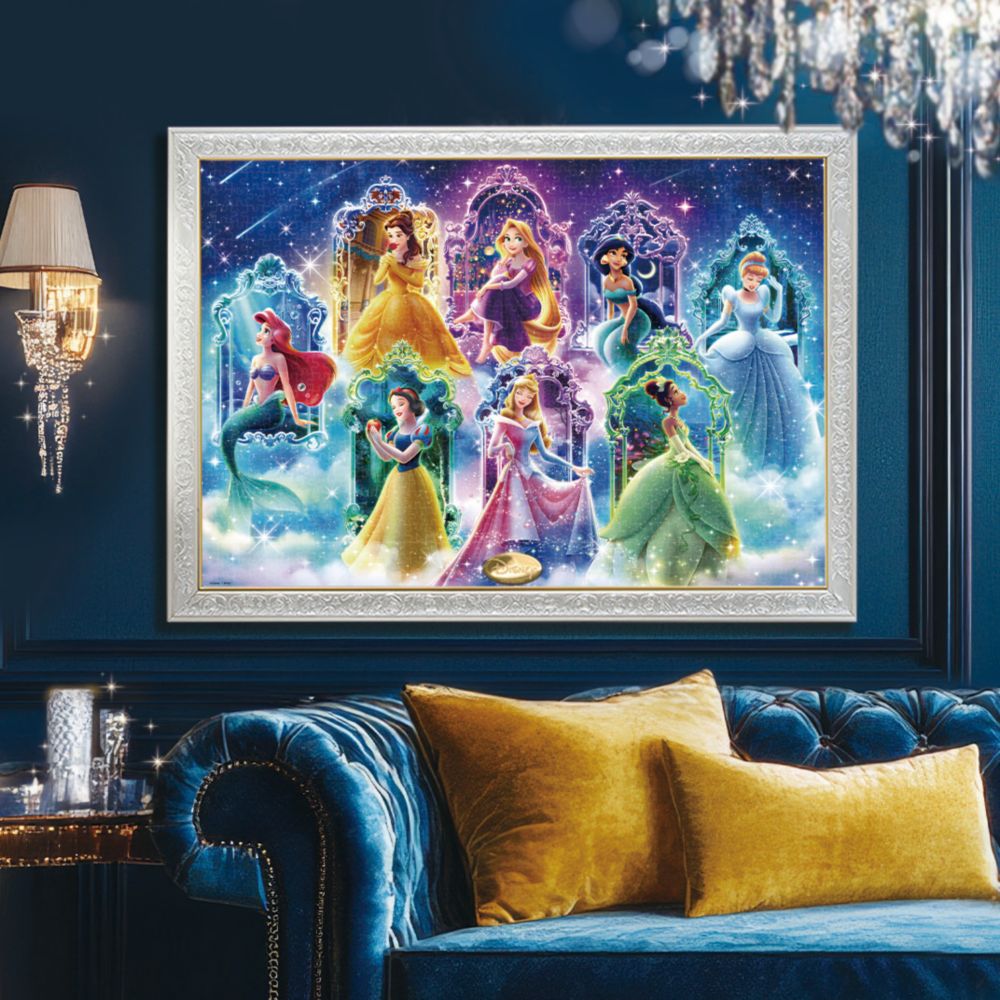 ディズニープリンセス 光るジグソーパズル 1000ピース 「Believing in Dreams ～夢を信じて～」