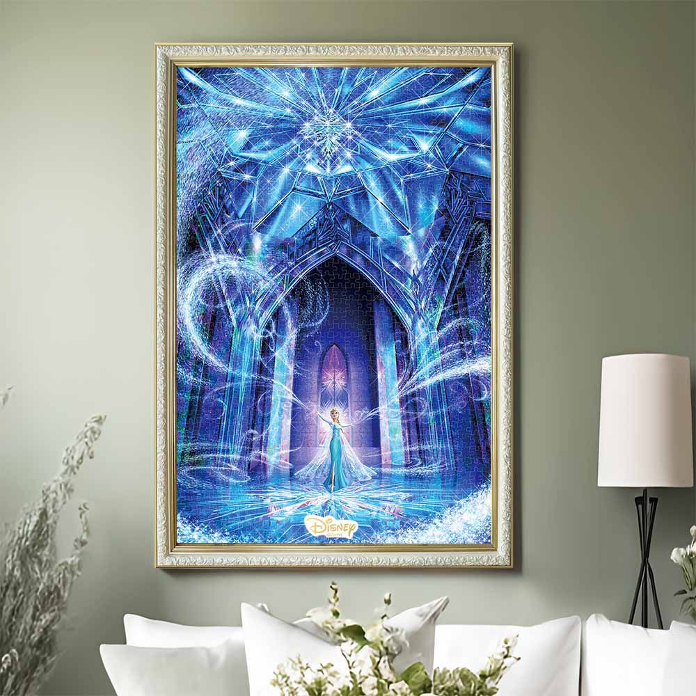 アナと雪の女王 ホログラムペーパー ジグソーパズル 1000ピース「True Self」