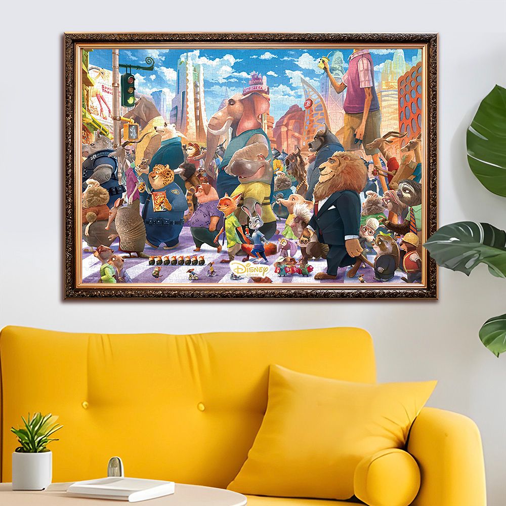 ズートピア&nbsp;&nbsp;ジグソーパズル　1000ピース 「クロスウォーク（ズートピア）」