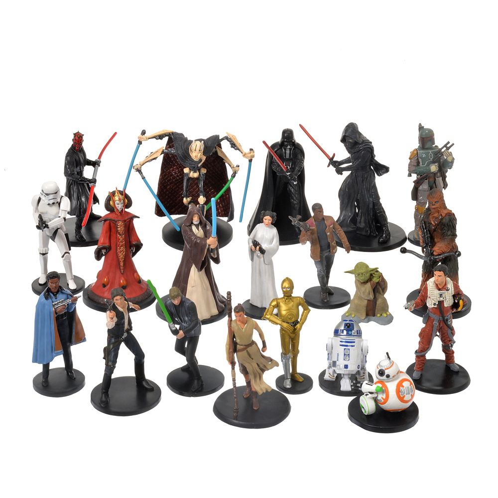 公式 ショップディズニー 送料無料 スター ウォーズ フィギュアセット メガ