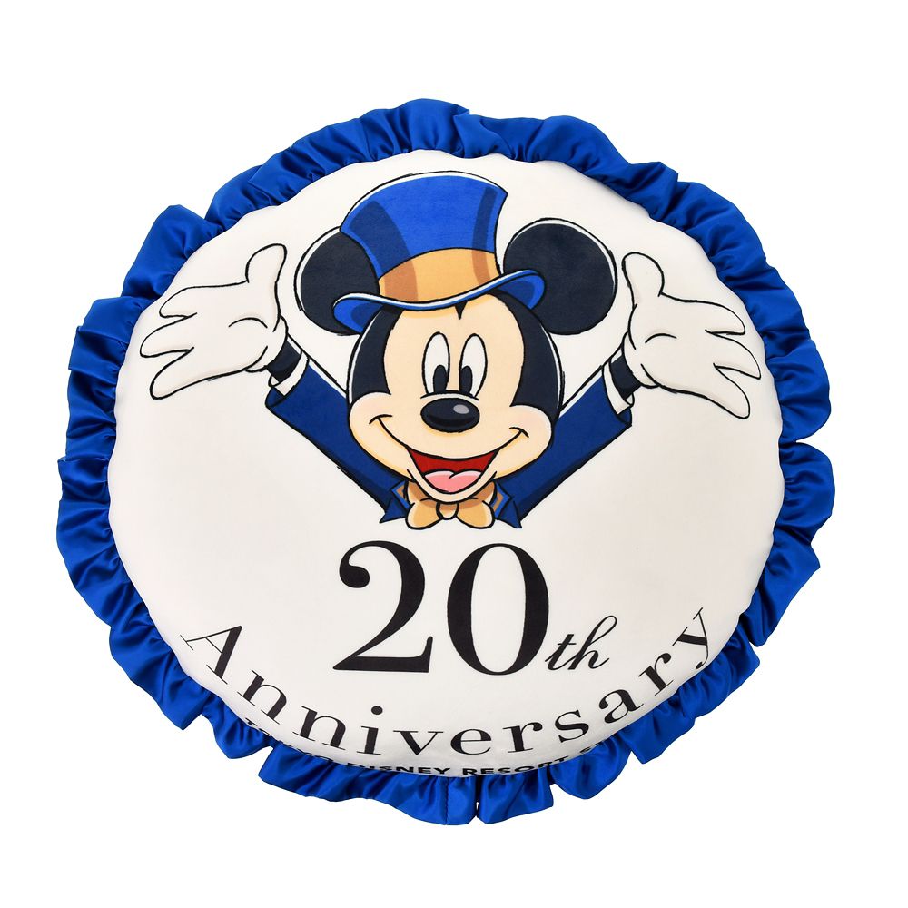 公式 ショップディズニー ミッキー フレンズ クッション Tokyo Disney Resort Store th Anniversary