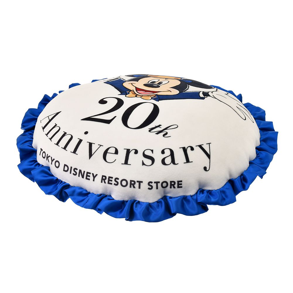 公式 ショップディズニー ミッキー フレンズ クッション Tokyo Disney Resort Store th Anniversary