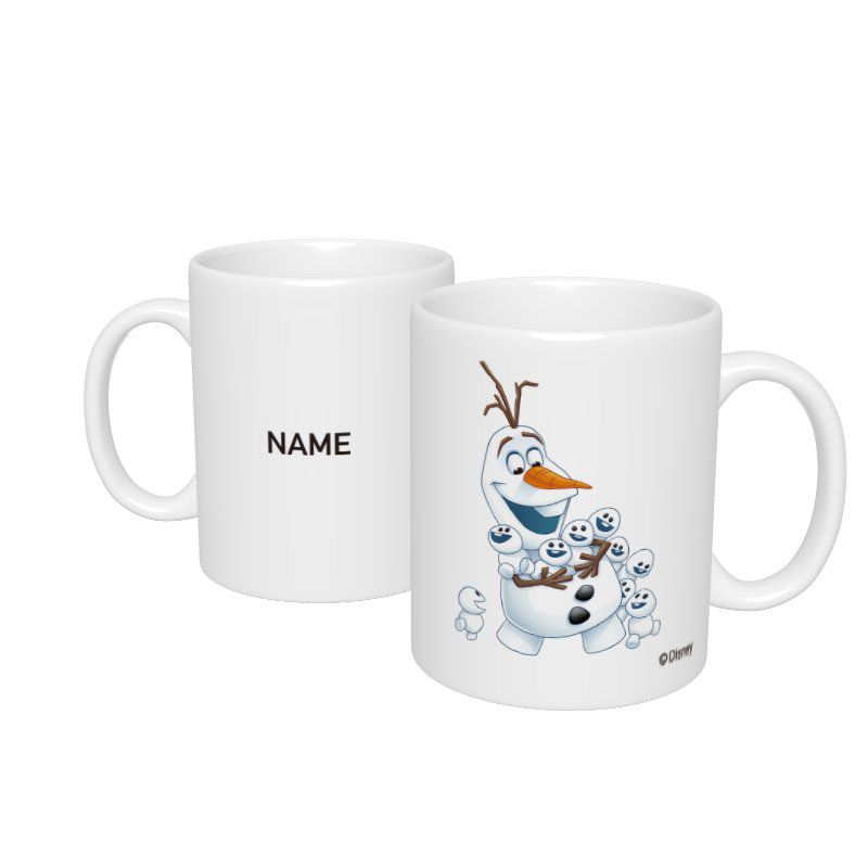 公式 ショップディズニー D Made 名入れマグカップ アナと雪の女王 オラフ スノーギース