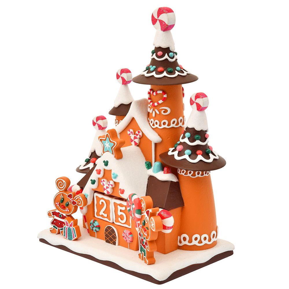 公式 ショップディズニー ミッキー ミニー カウントダウンカレンダー フィギュア ジンジャーブレッド Disney Christmas