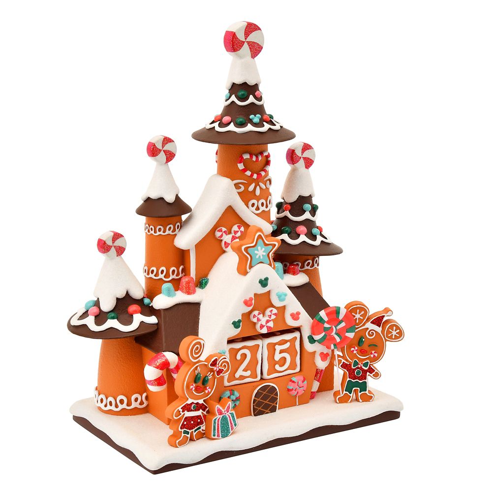 公式 ショップディズニー ミッキー ミニー カウントダウンカレンダー フィギュア ジンジャーブレッド Disney Christmas