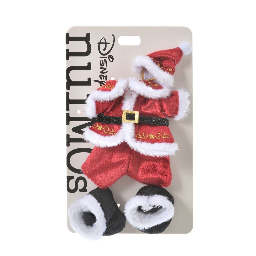 公式 ショップディズニー Nuimos ぬいぐるみ専用コスチューム サンタ ドレスアップ ボーイ クリスマス
