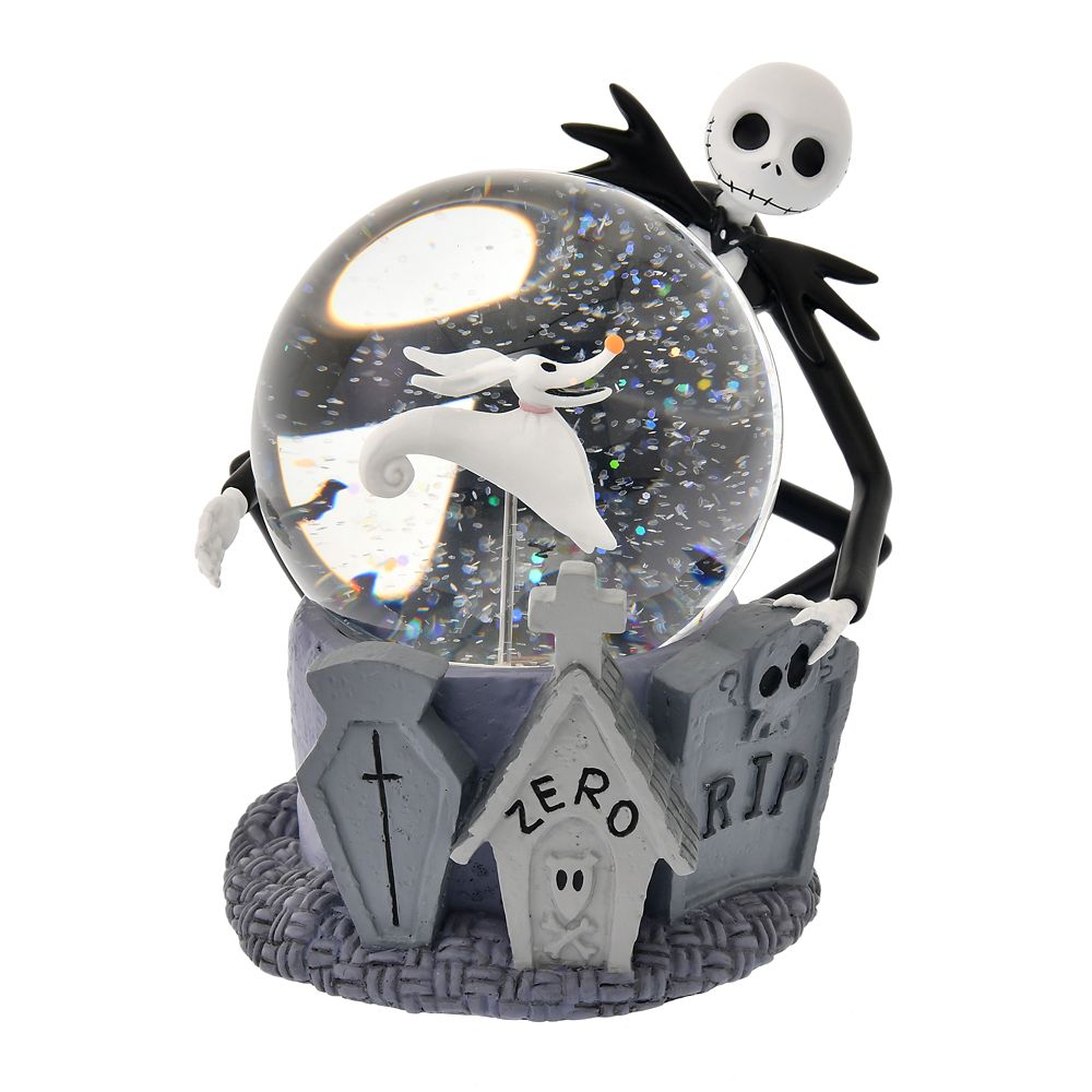 公式 ショップディズニー ジャック スケリントン ゼロ スノードーム Tim Burton S The Nightmare Before Christmas