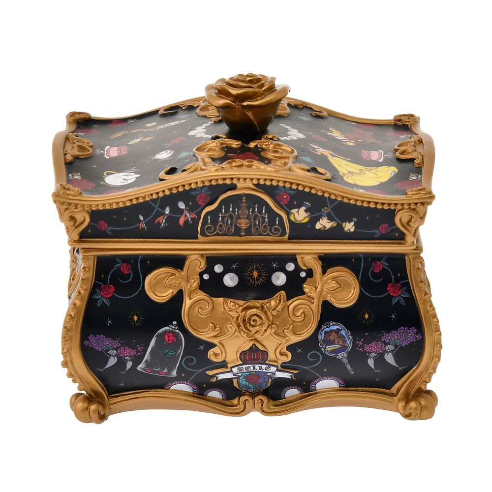 公式 ショップディズニー 美女と野獣 小物入れ Princess Room Decoration