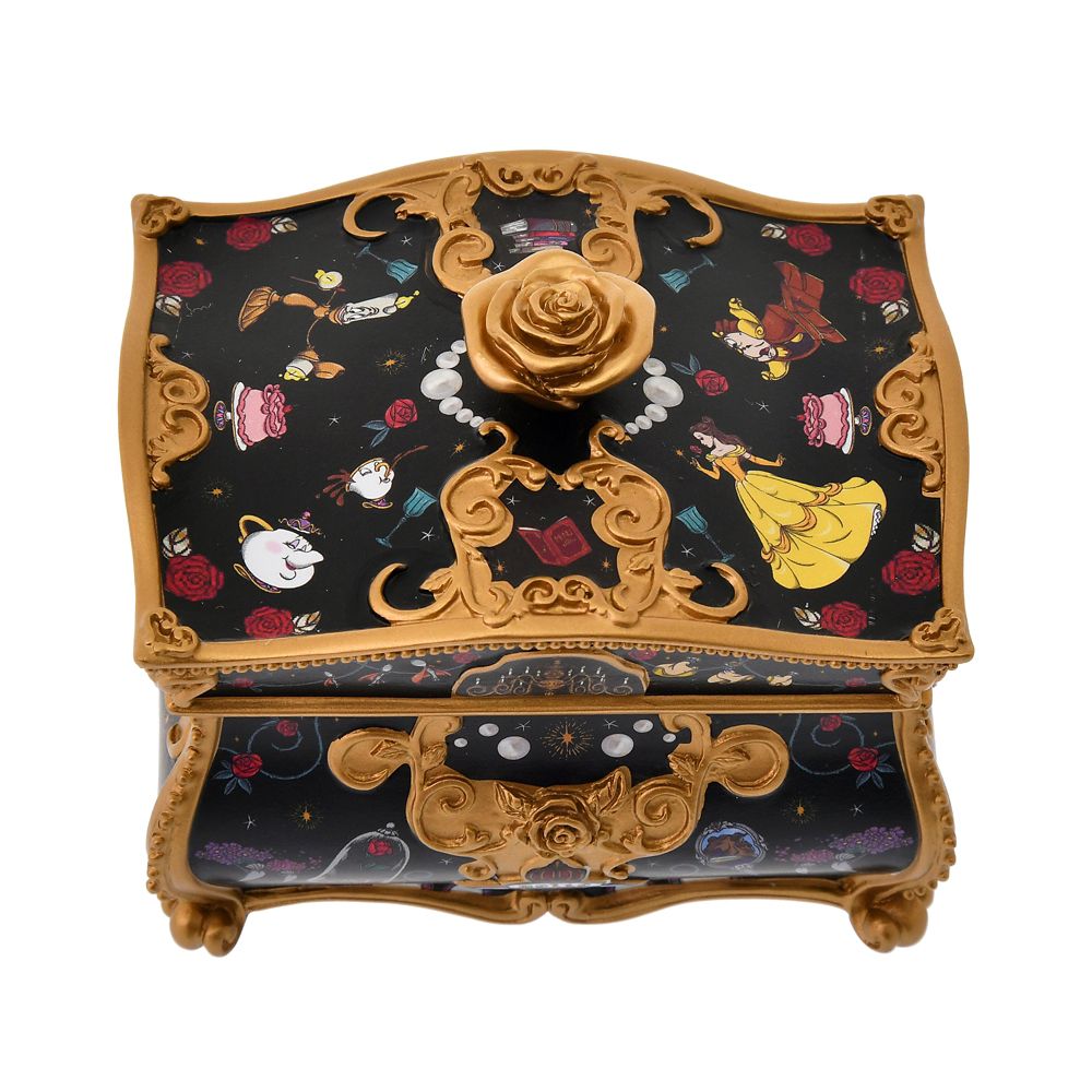 公式 ショップディズニー 美女と野獣 小物入れ Princess Room Decoration