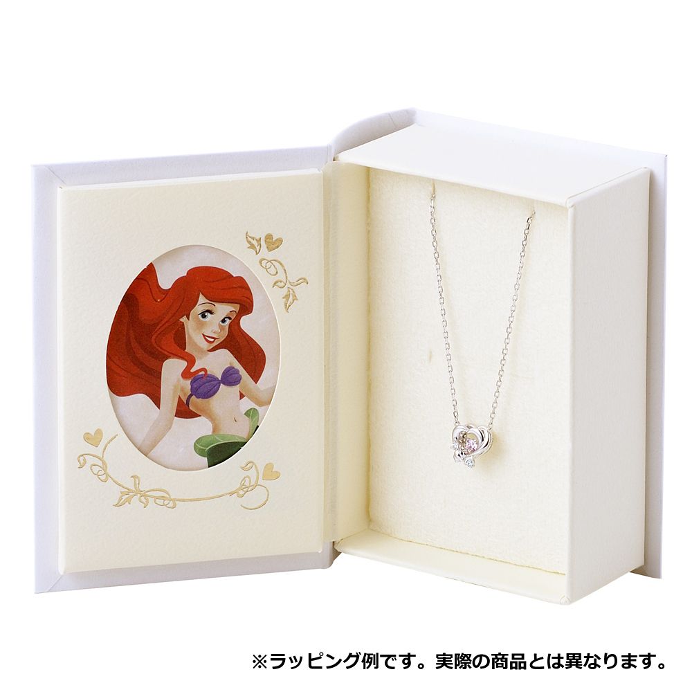 【ザ・キッス】DI-SN800CB　ディズニープリンセス アリエル / シルバー ネックレス