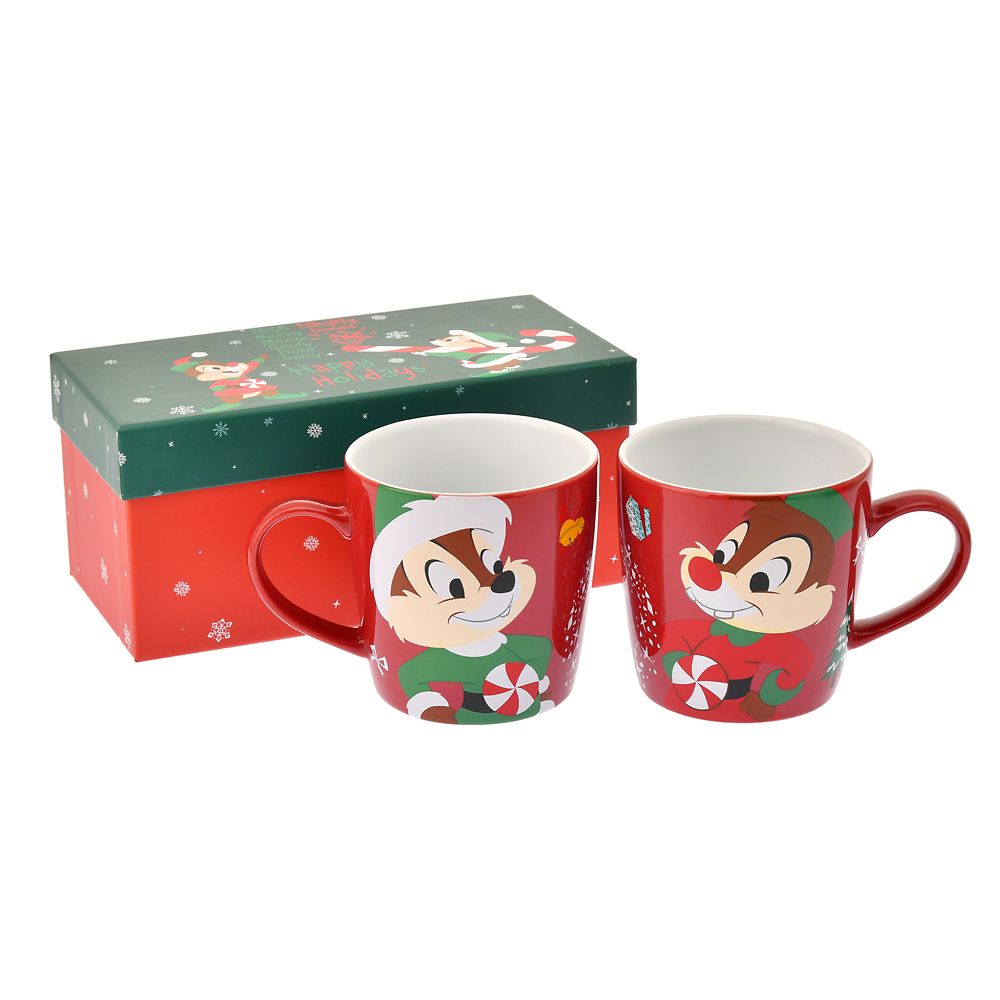 公式 ショップディズニー チップ デール マグカップ ペア Disney Christmas