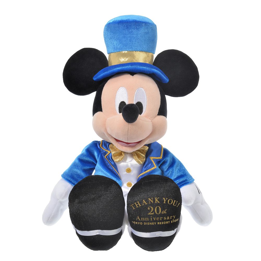 公式 ショップディズニー ミッキー ぬいぐるみ Tokyo Disney Resort Store th Anniversary