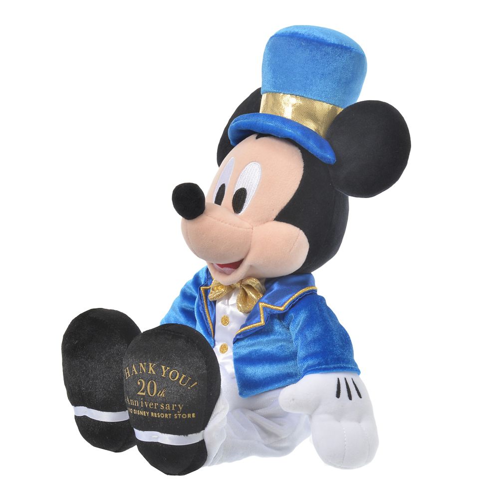 公式 ショップディズニー ミッキー ぬいぐるみ Tokyo Disney Resort Store th Anniversary