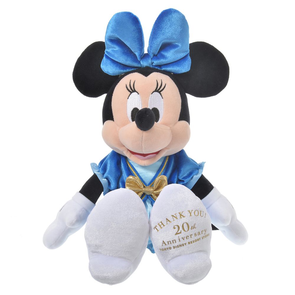 公式 ショップディズニー ミニー ぬいぐるみ Tokyo Disney Resort Store th Anniversary