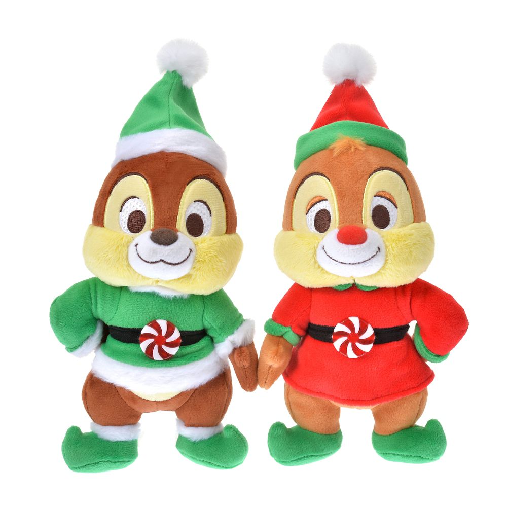 公式 ショップディズニー チップ デール ぬいぐるみ Disney Christmas