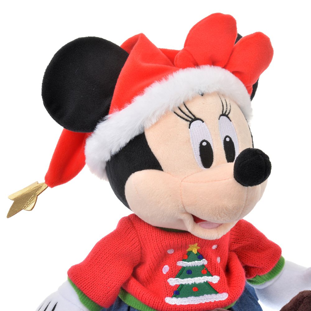 公式 ショップディズニー ミニー ぬいぐるみ クリスマス