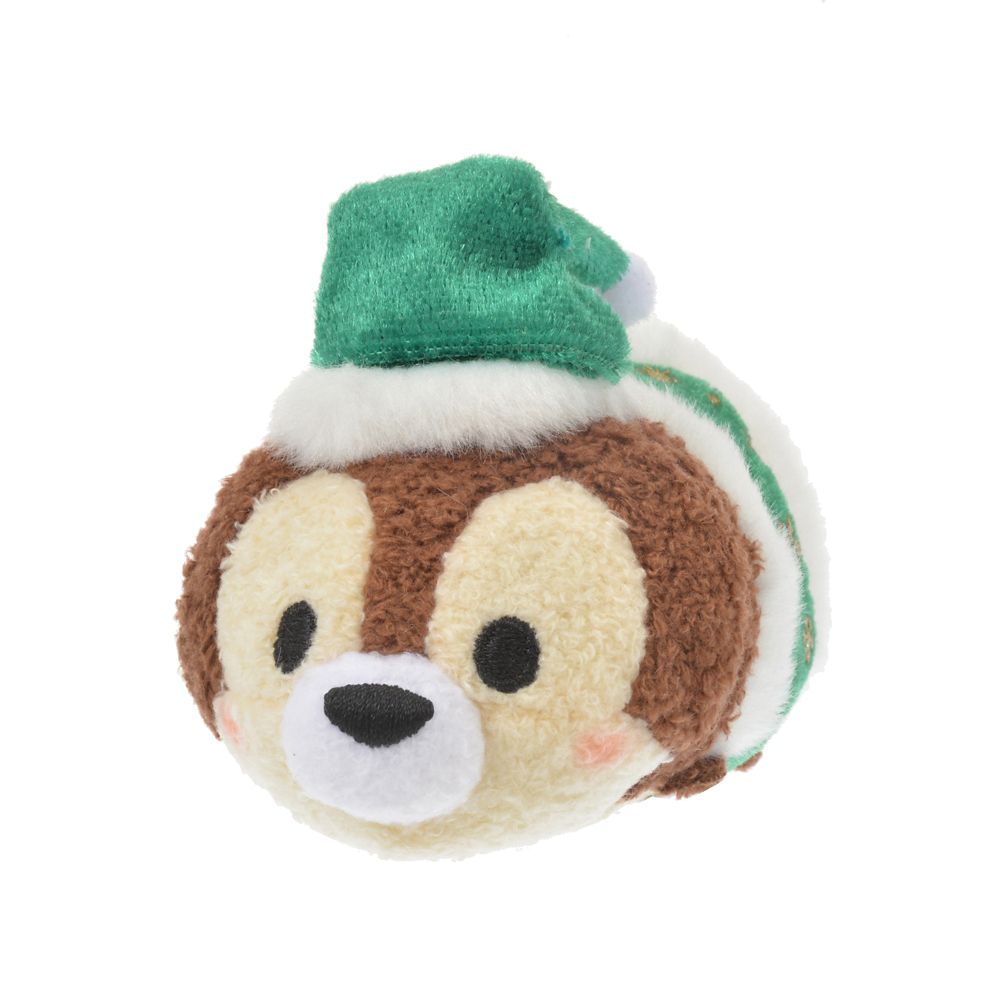 公式 ショップディズニー ツムツム ぬいぐるみ チップ ミニ S クリスマスカラー Tsum Tsum