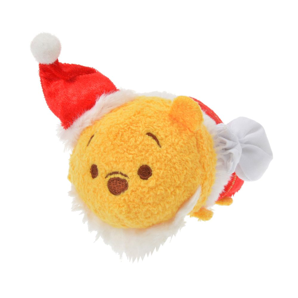 公式 ショップディズニー ツムツム ぬいぐるみ プーさん ミニ S クリスマスカラー Tsum Tsum