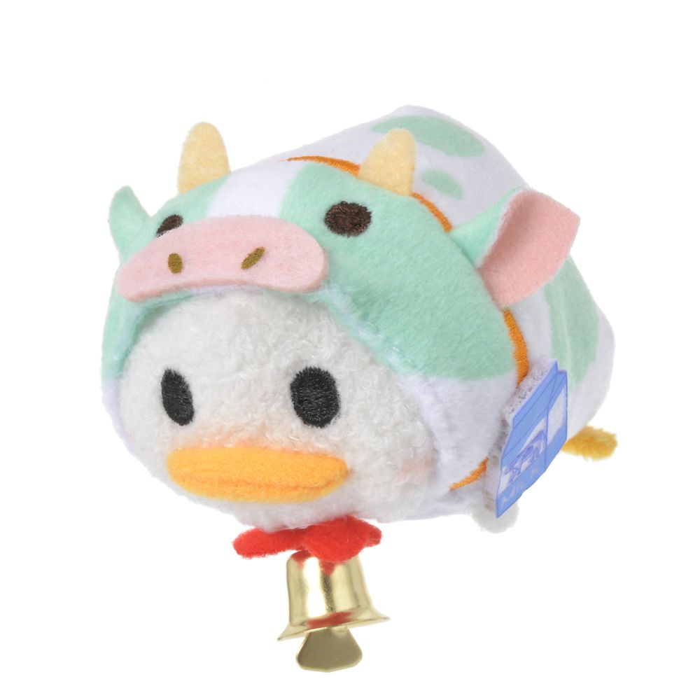 公式 ショップディズニー ツムツム ぬいぐるみ ドナルド ミニ S 丑 ウシ Tsum Tsum