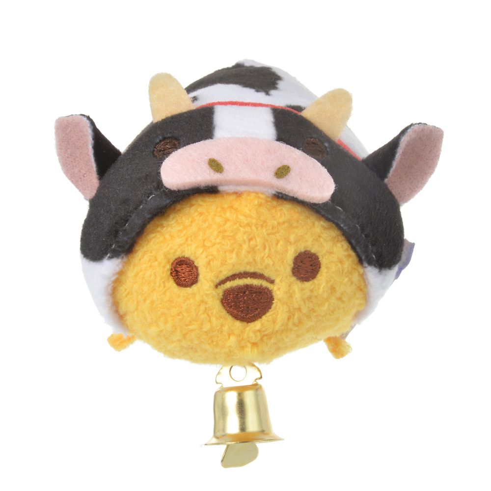 公式 ショップディズニー ツムツム ぬいぐるみ プーさん ミニ S 丑 ウシ Tsum Tsum