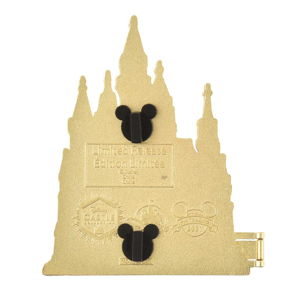 公式 ショップディズニー 眠れる森の美女 ピンバッジ 城 Disney Castle Collection