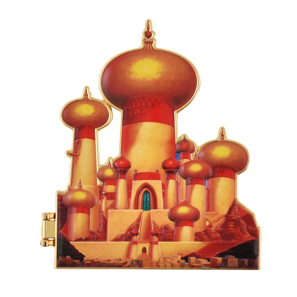 公式 ショップディズニー アラジン ピンバッジ 宮殿 Disney Castle Collection