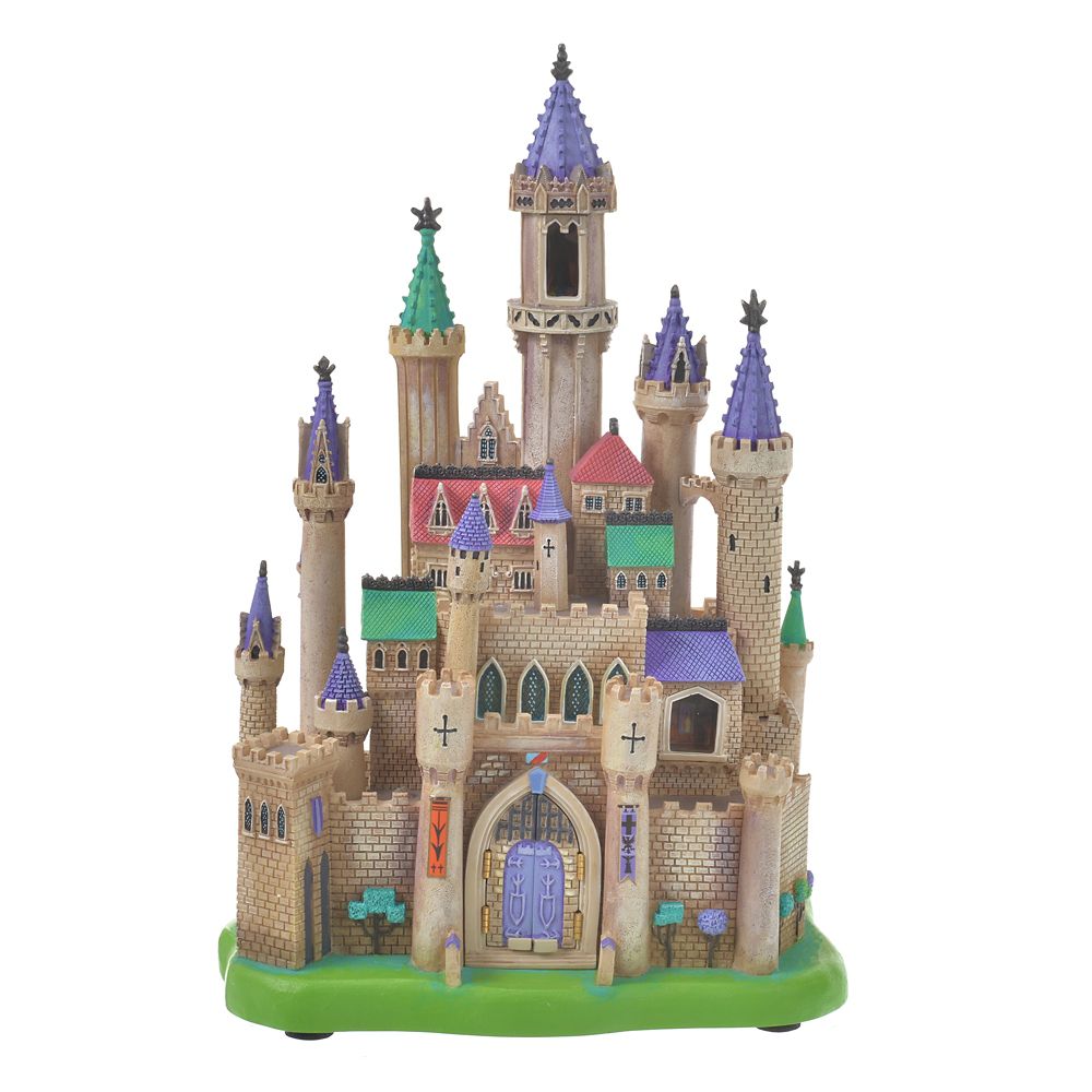 公式 ショップディズニー 眠れる森の美女 フィギュア 城 Disney Castle Collection