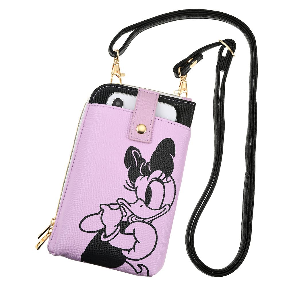 公式 ショップディズニー デイジー モバポシェ バイカラー Mobile Pochette