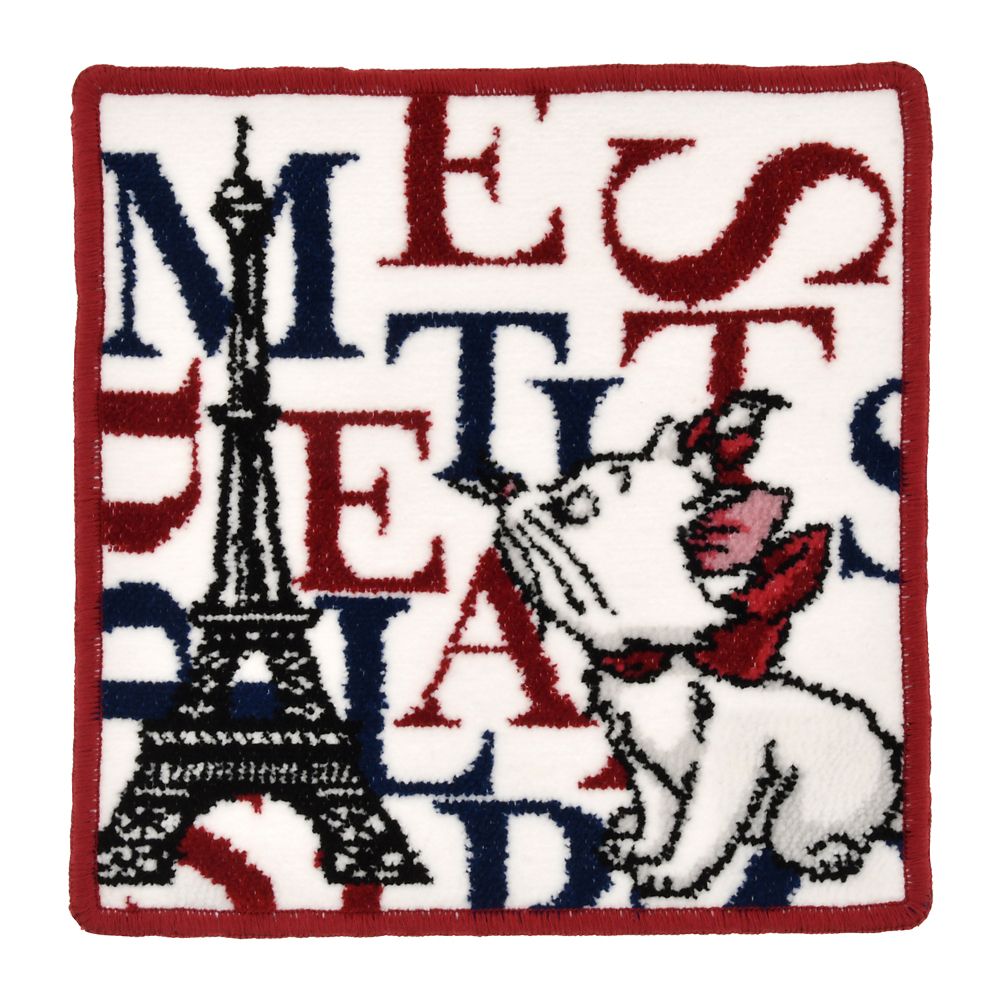 マリー おしゃれキャット ミニタオル THE ARISTOCATS 50 YEARS
