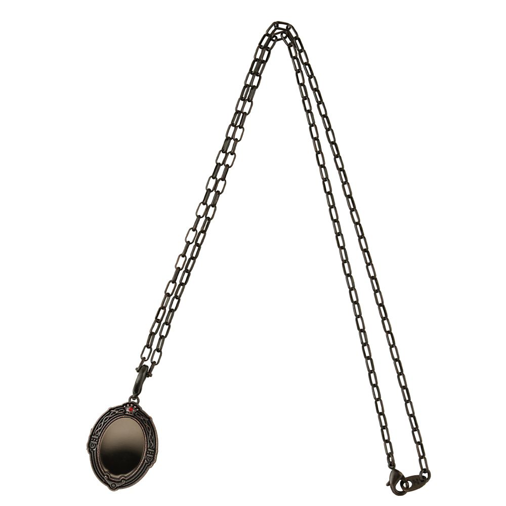 【キューポット】ツイステッドワンダーランド　スカラビア寮/ネックレス　チョコレートミラーロケット