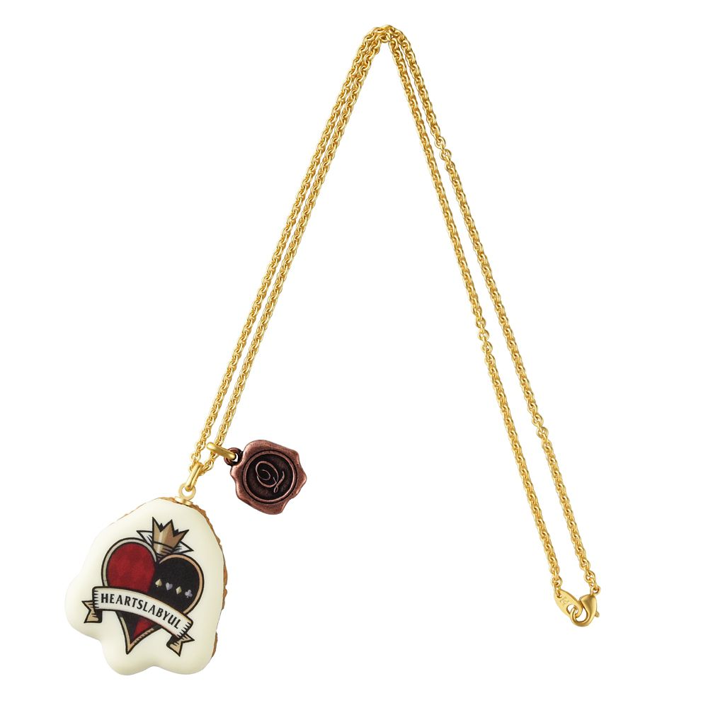 【キューポット】ツイステッドワンダーランド　ハーツラビュル寮/ネックレス　シュガークッキー