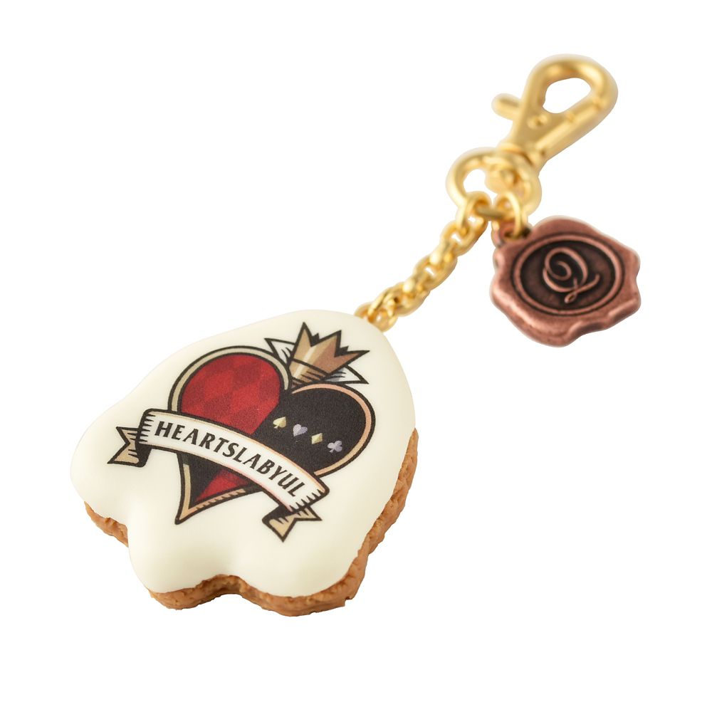 公式 ショップディズニー キューポット ツイステッドワンダーランド ハーツラビュル寮 バッグチャーム シュガークッキー