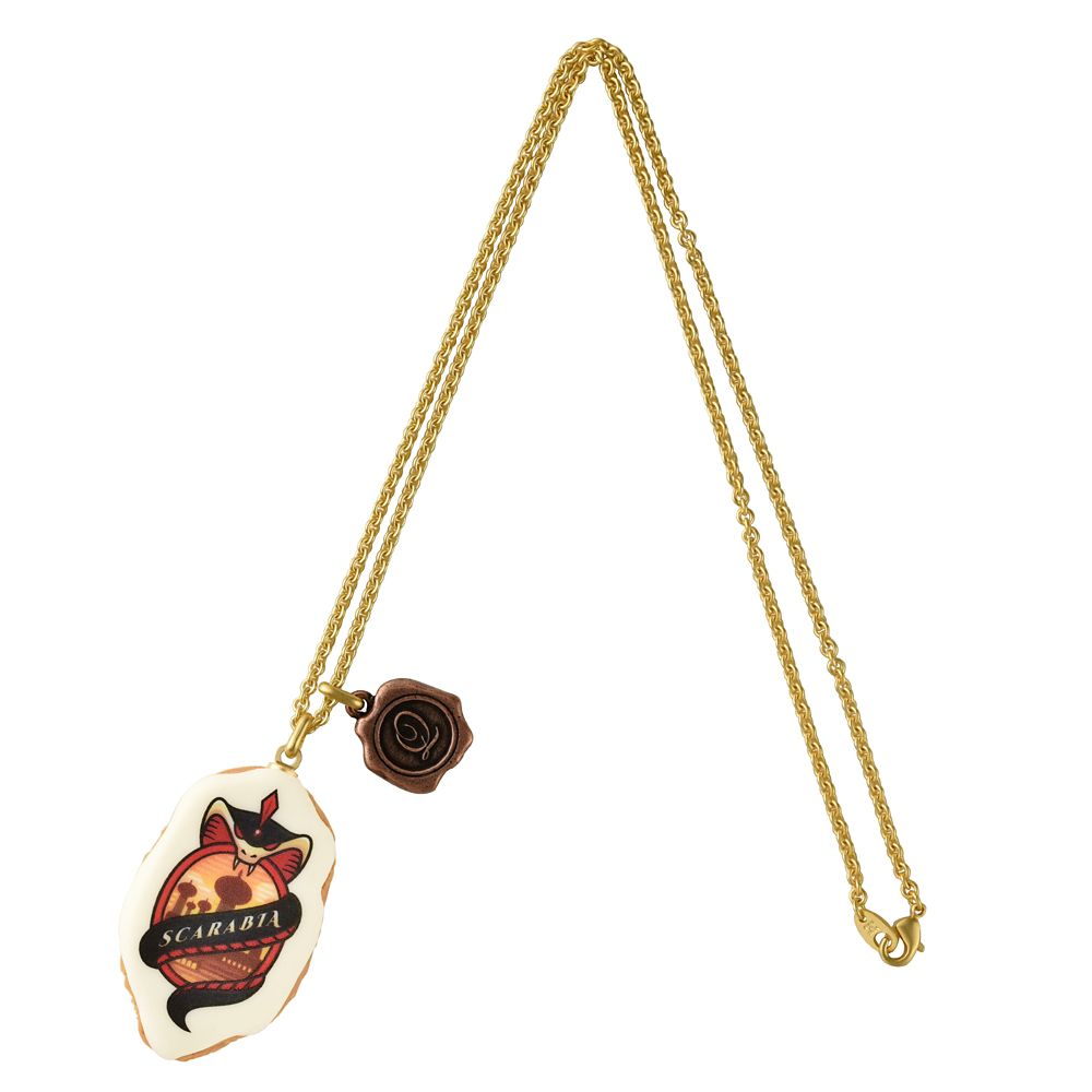【キューポット】ツイステッドワンダーランド　スカラビア寮/ネックレス　シュガークッキー