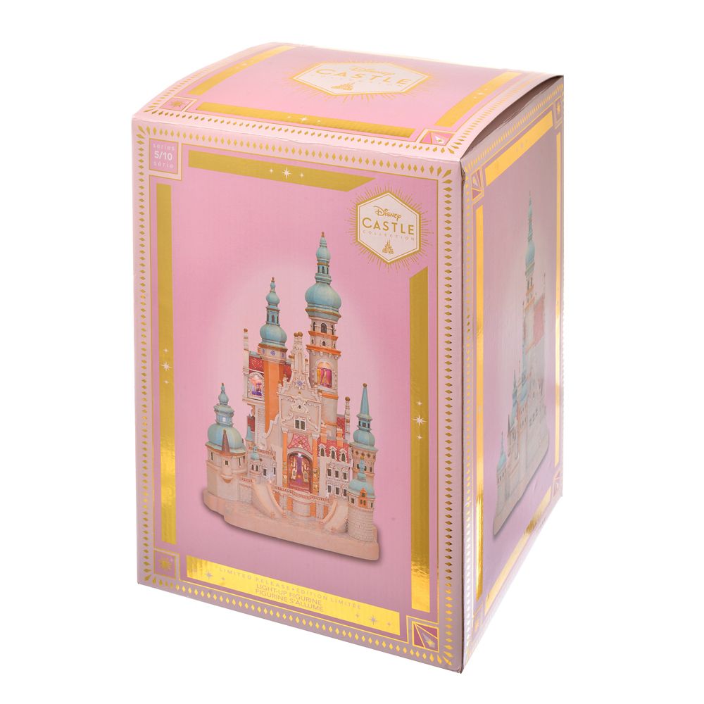 公式 ショップディズニー 塔の上のラプンツェル フィギュア 城 Disney Castle Collection