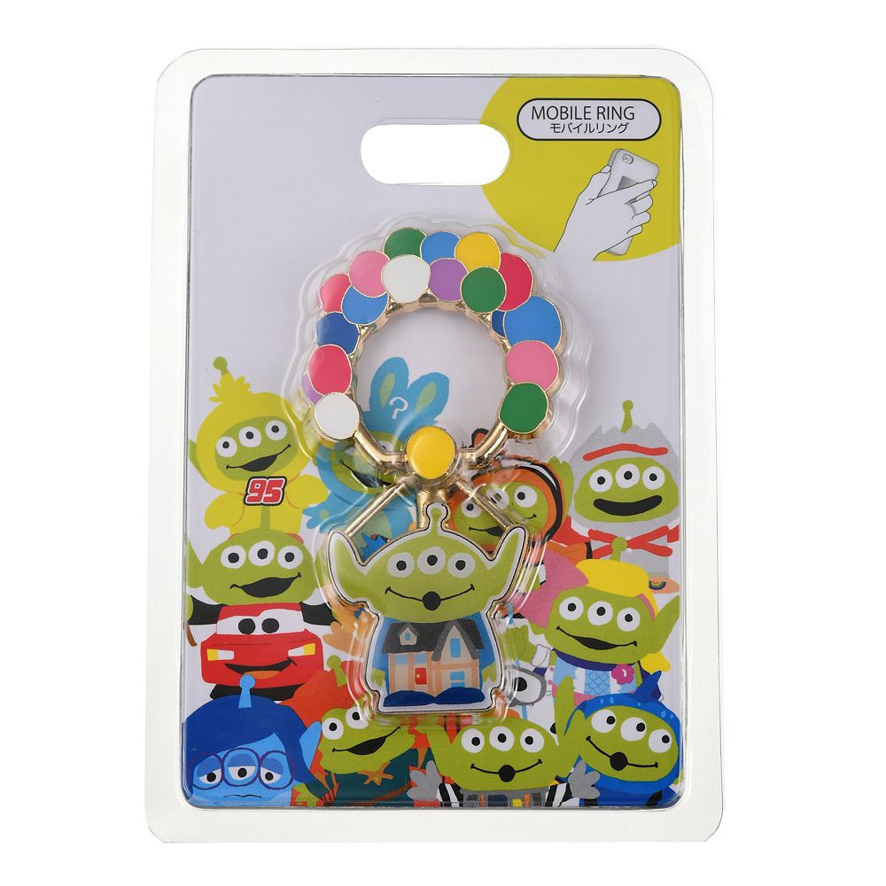 公式 ショップディズニー リトル グリーン メン エイリアン スマートフォンリング 空飛ぶ家コスチュームエイリアン Toy Story 25th