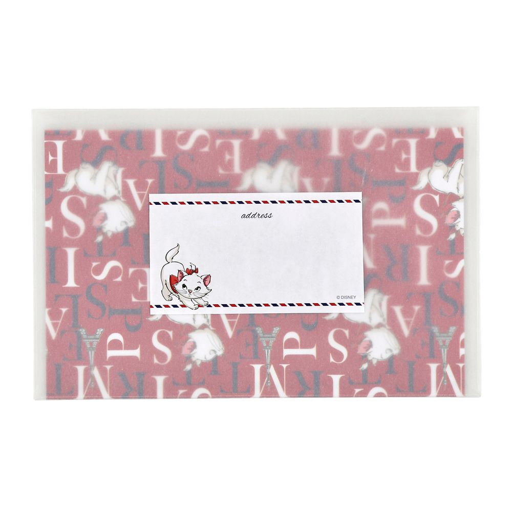 公式 ショップディズニー マリー おしゃれキャット レターセット The Aristocats 50 Years