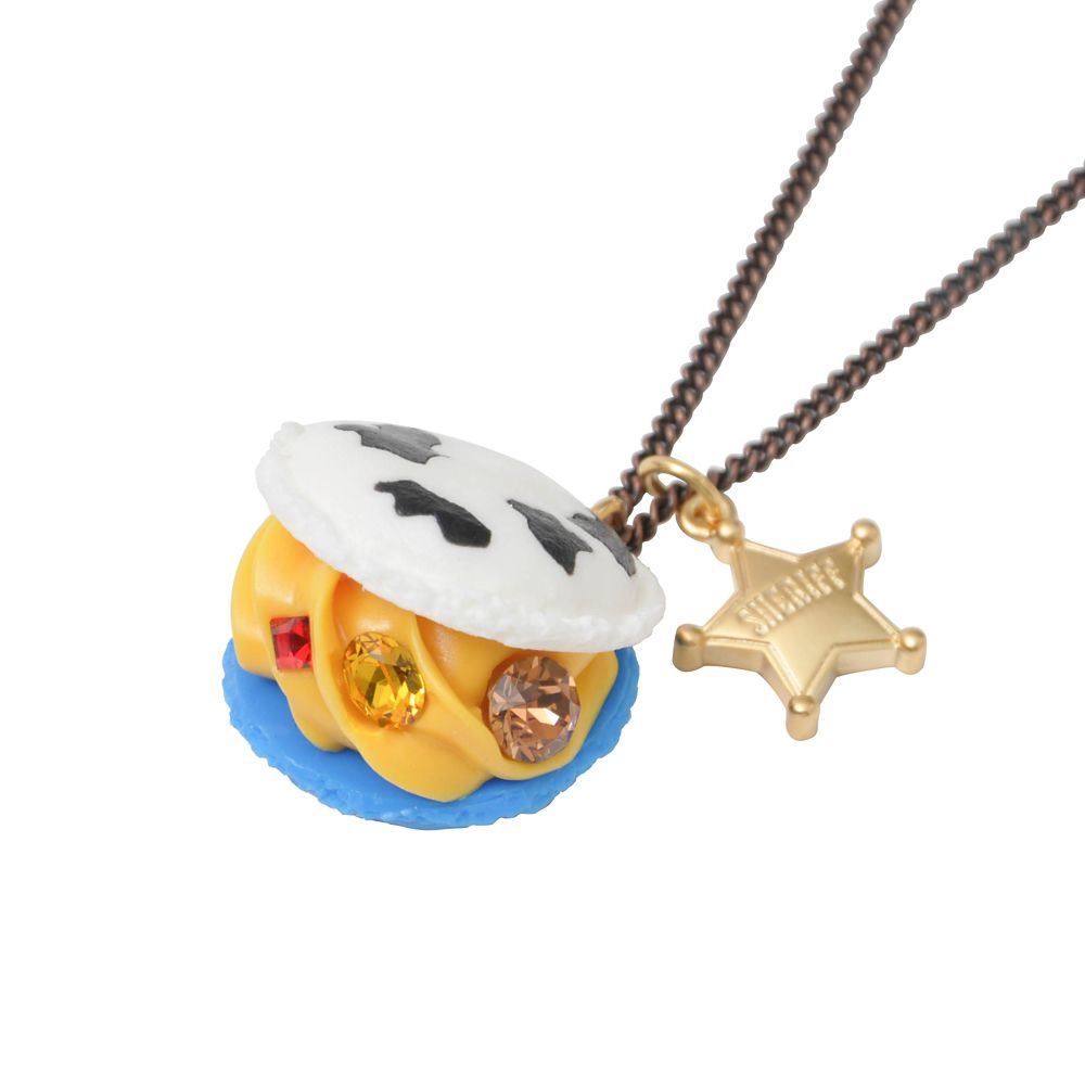 【キューポット】トイ・ストーリー　ウッディ/ネックレス　マカロン