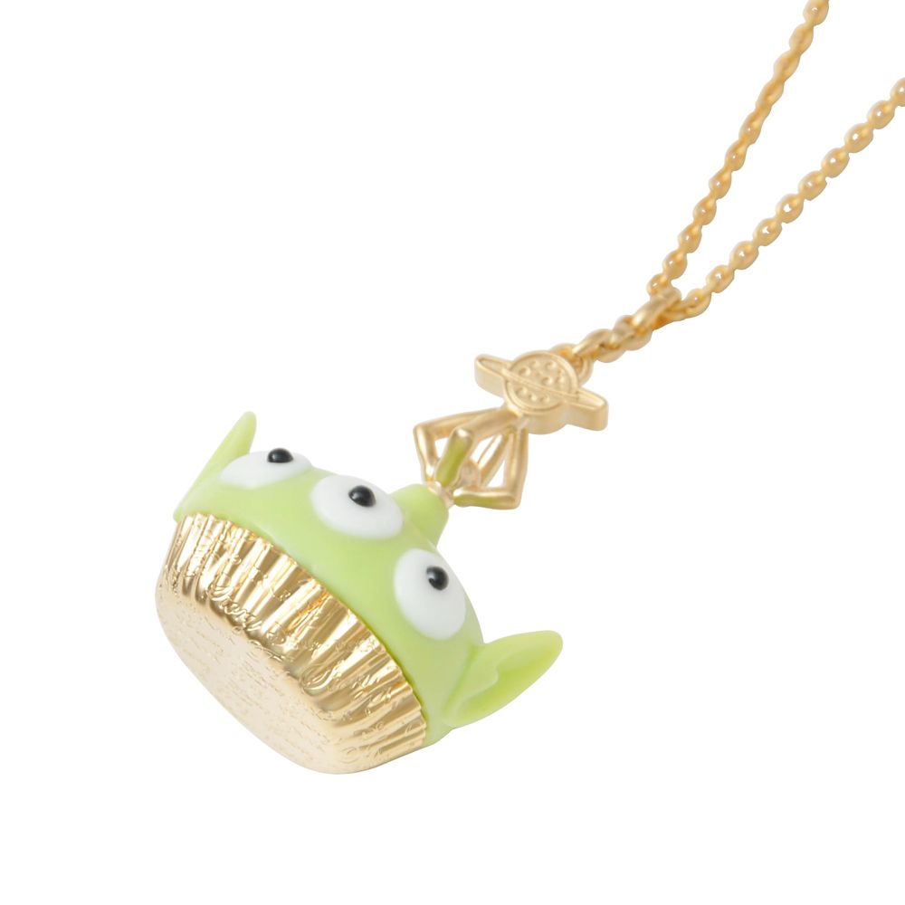 【キューポット】トイ・ストーリー　リトル・グリーン・メン/ネックレス　プチケーキ