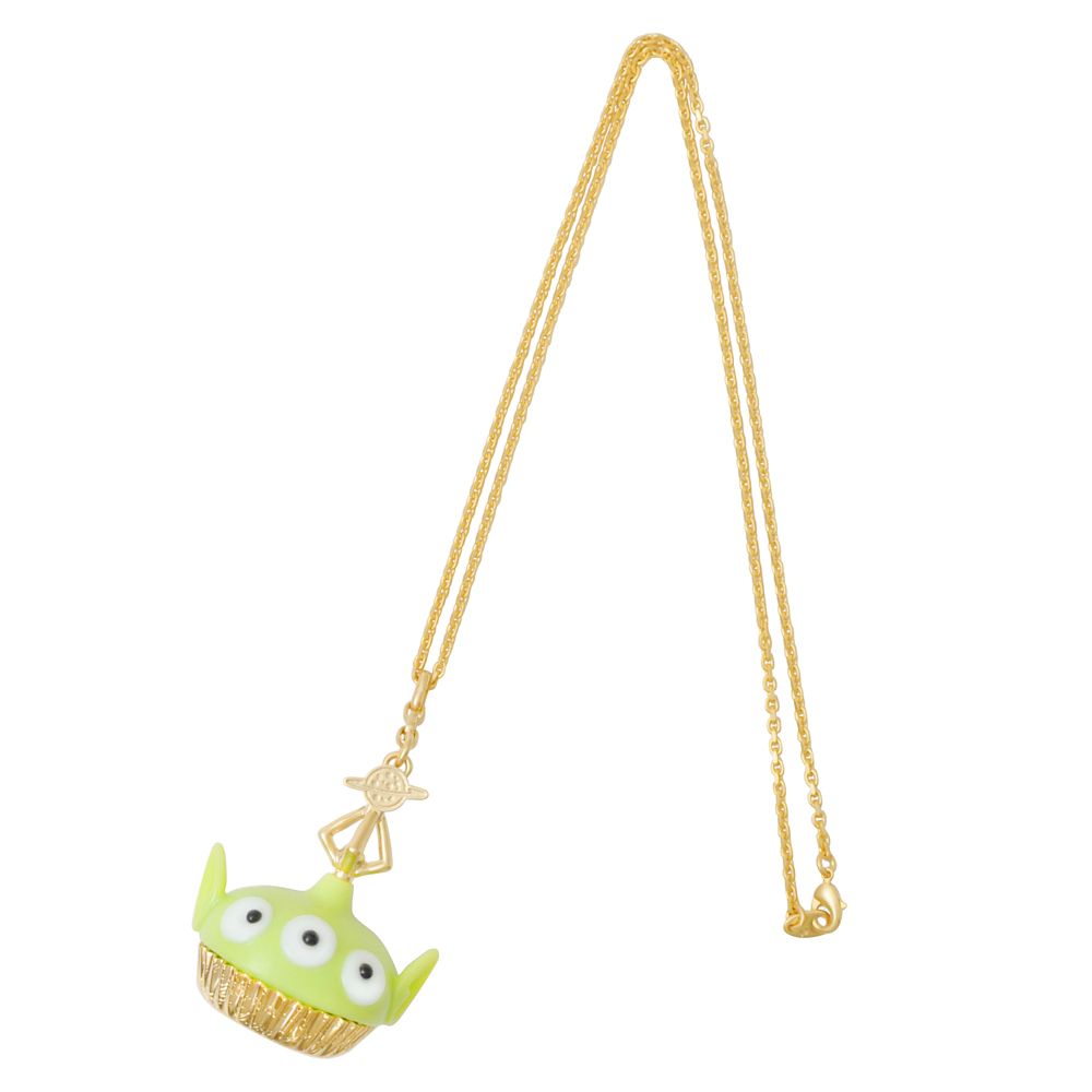 【キューポット】トイ・ストーリー　リトル・グリーン・メン/ネックレス　プチケーキ