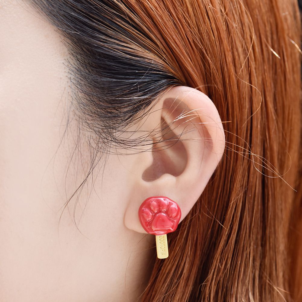 【キューポット】ズートピア　ニック/イヤリング　アイスキャンディー