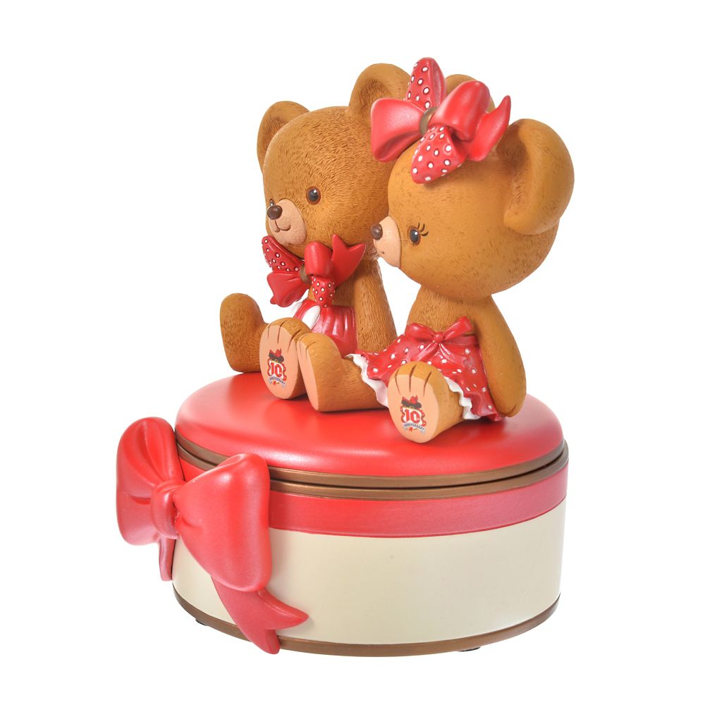 公式 ショップディズニー ユニベアシティ モカ プリン 小物入れ Unibearsity 10th Anniversary