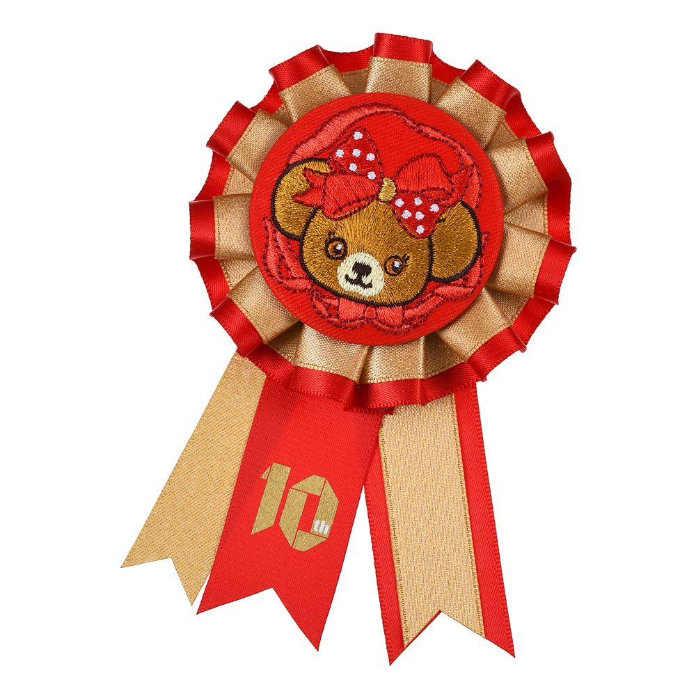 公式 ショップディズニー ユニベアシティ プリン ピンバッジ ロゼット Unibearsity 10th Anniversary