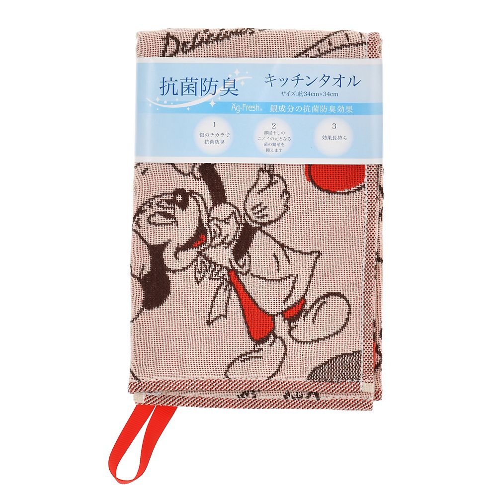 公式 ショップディズニー ミッキー フレンズ キッチンタオル 高機能 Retro Kitchen