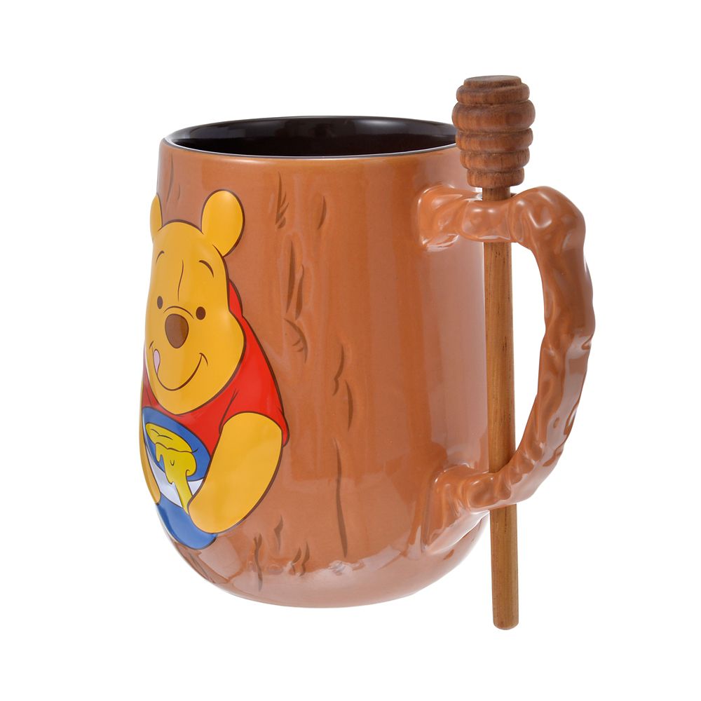 公式 ショップディズニー プーさん マグカップ マドラー Winnie The Pooh And The Honey Tree 55th Anniversary