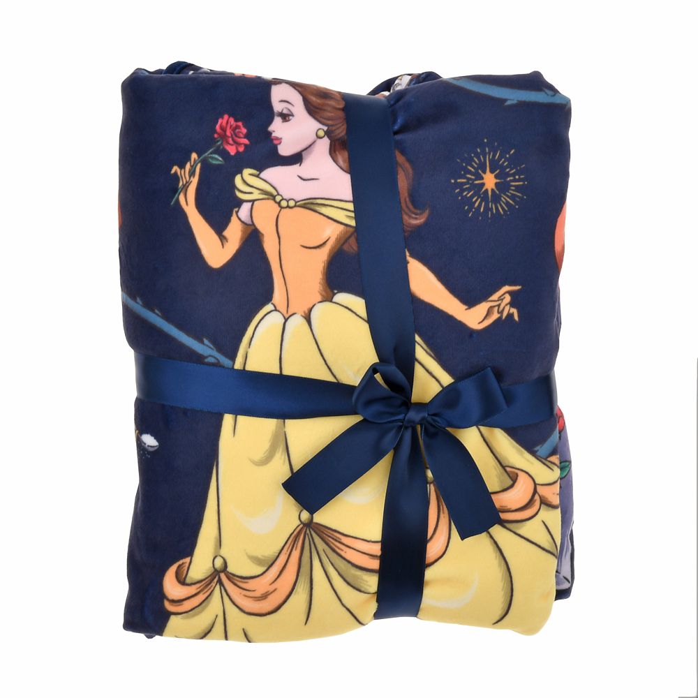 公式 ショップディズニー 美女と野獣 ブランケット Princess Room Decoration