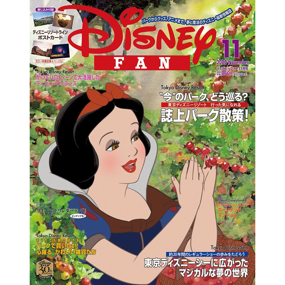 公式 ショップディズニー ディズニーファン 年11月号