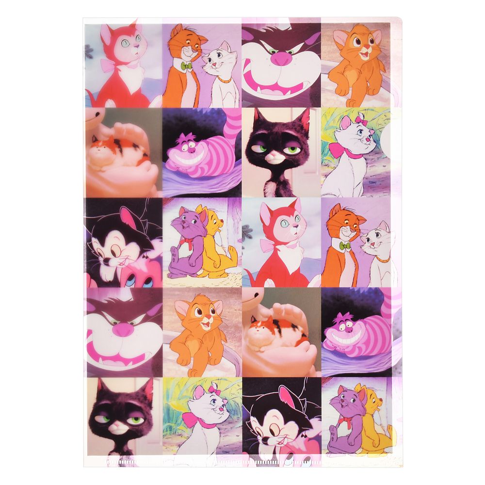 公式 ショップディズニー ディズニーキャラクター クリアファイル I Love My Disney Cat