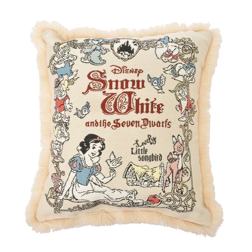 公式 ショップディズニー 白雪姫 クッション Snow White And The Seven Dwarfs