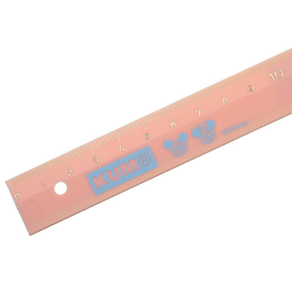 公式 ショップディズニー Kum ミッキー ミニー 定規 ものさし