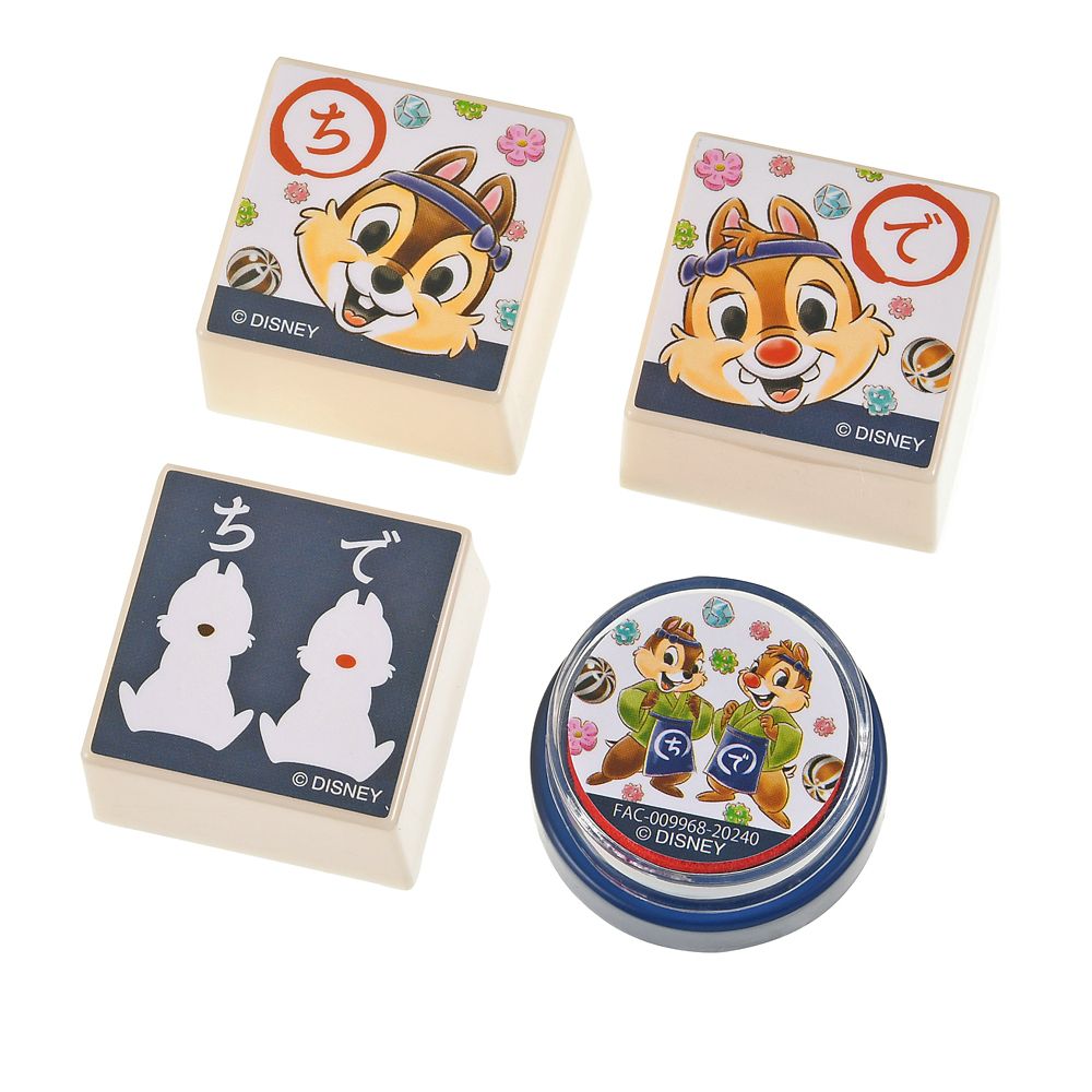 公式 ショップディズニー チップ デール スタンプ セット Chip And Dale